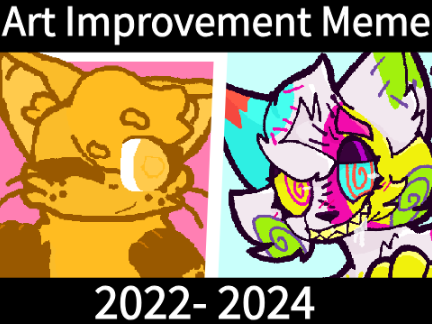 Art Improvement Meme (2022 - 2024)