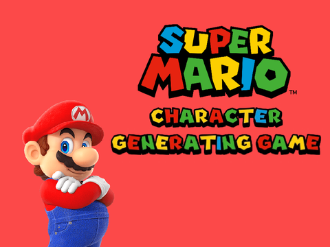 Super Mario Character Generating Game
