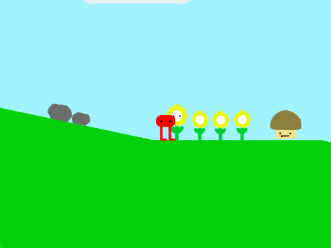 Pikuniku ピクニク (scrolling platformer)