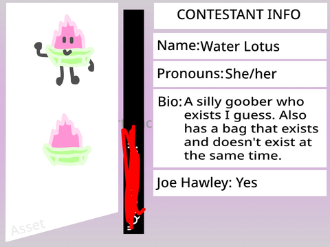 Water lotus sign up thingy!!!