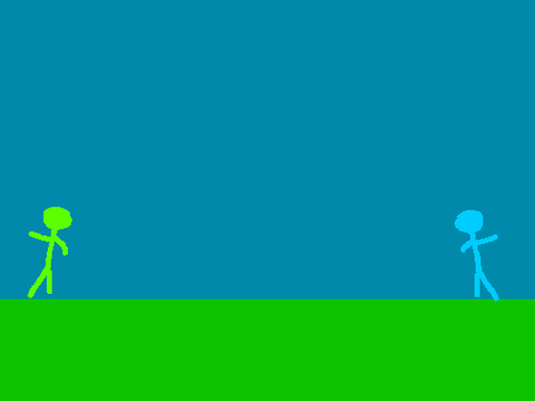 Stickmen fight