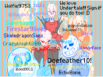Sign if you like undertale!! remix