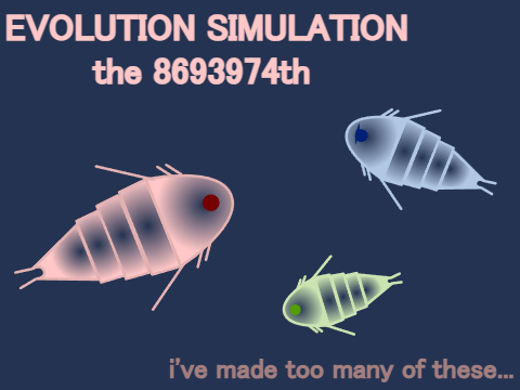 Evolution Simulation the 8693974th