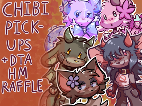 Chibi Pickups + DTA Honorable Mention Raffle!!