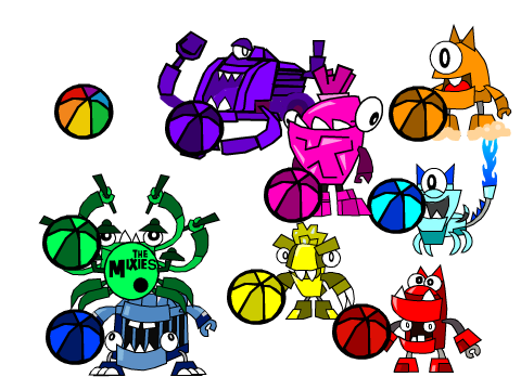 Cubit Ball Sprites for many teams (even ones that do not exist)