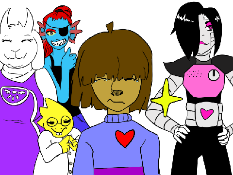 Stronger Than You MV Undertale