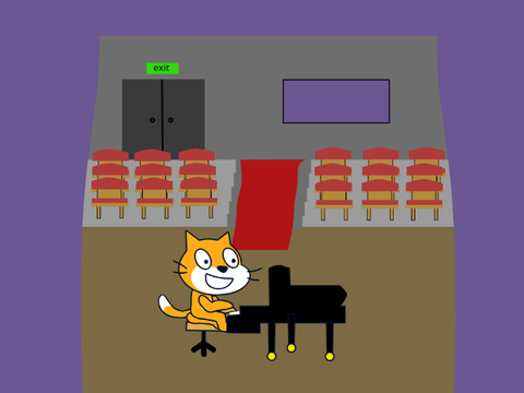 Cat Piano