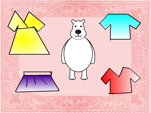 polar bear wardrobe