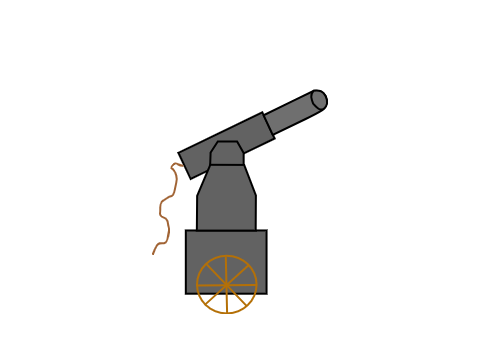 early wheel cannon