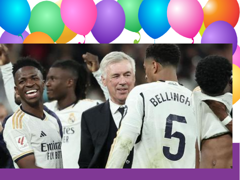 Real Madrid win the la liga title!