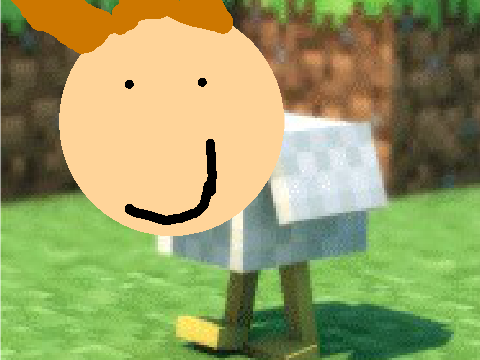 Drilon10s magestic face on a chiken :|