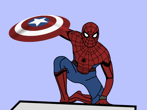 Spider Man First Look Captain America Civil War