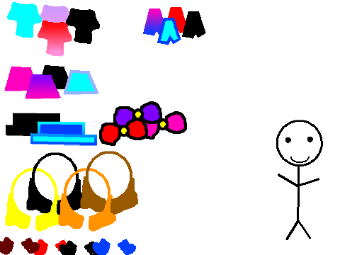 dress up games (stick girl)