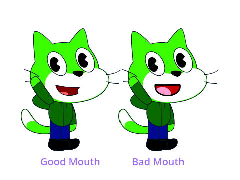 Good vs. Bad Mouth