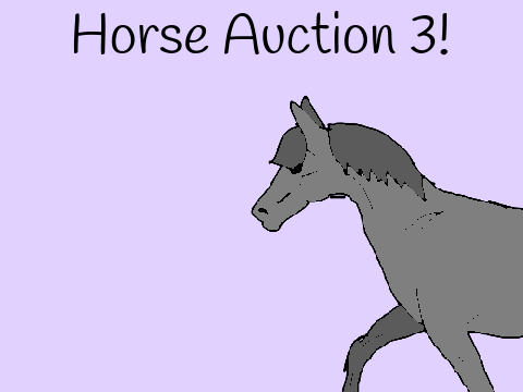 Horse Auction #3!
