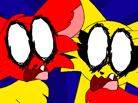 Scared Ketchup and Mustard and Scared Ketc-stard and Must-chup