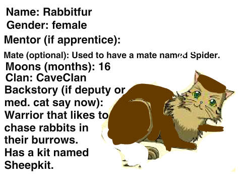 Warriors New Clans (Rabbitfur)   