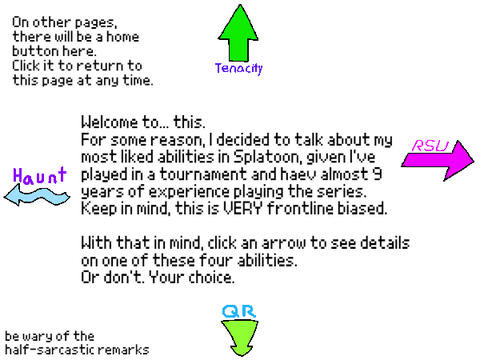 my preferred splatoon abilities.
