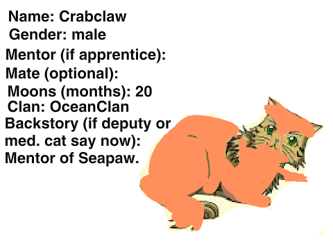 Warriors New Clans (Crabclaw)   