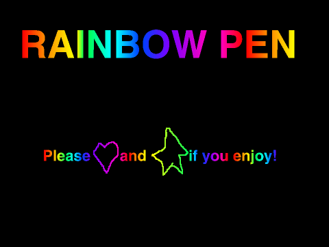 Rainbow Pen
