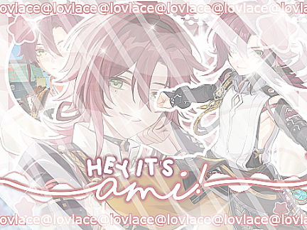 ꒰⚘꒱‧₊˚ Bce for Ami !  ‹3