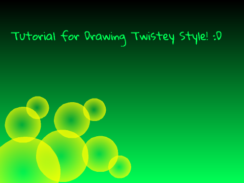 Tutorial for Drawing twistedwindowpane Style