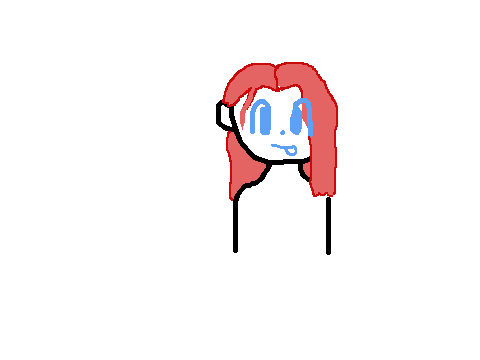 Me trying too draw on computer
