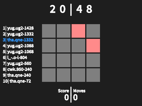 2048 - Minimalist