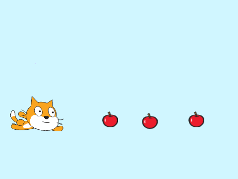 Eating apples!!!
