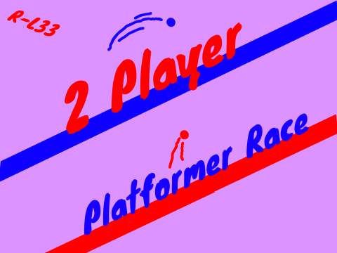 2 Player Platformer Race 