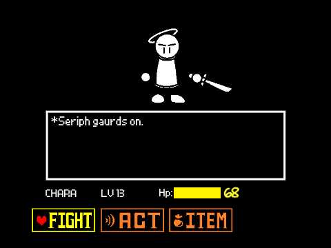 Undertale Vs Seriph (W.I.P)