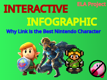 Interactive Infographic - Link is the Best Character
