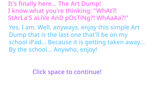 Finally… The Art Dump is here!