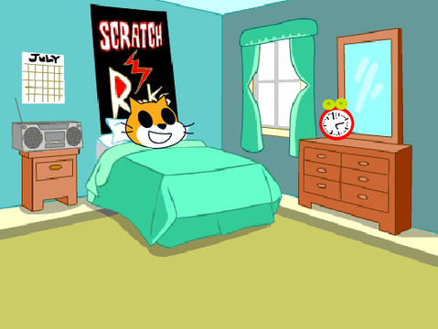 "A day in the life of Scratch cat" - By @SparkyTheDog12345