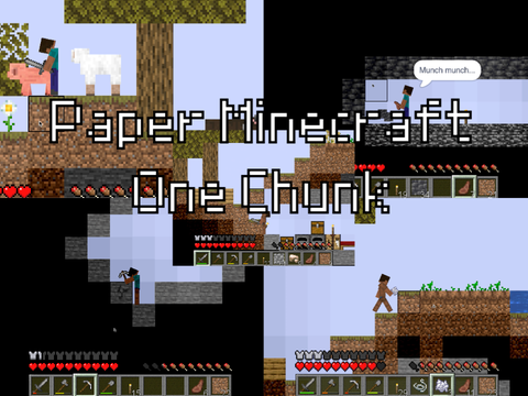 Paper Minecraft One Chunk (Part 1)