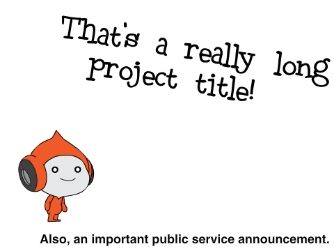 Project titles can be up to 100 characters long, but the JavaScript in the browser limits it to 53! 