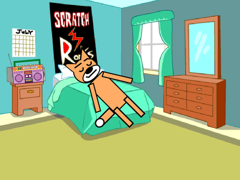 A day in the life of Scratch: The game. Chapter 1: in the morning