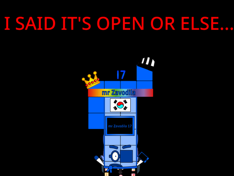 IT IS OPEN YOU FRUIT!