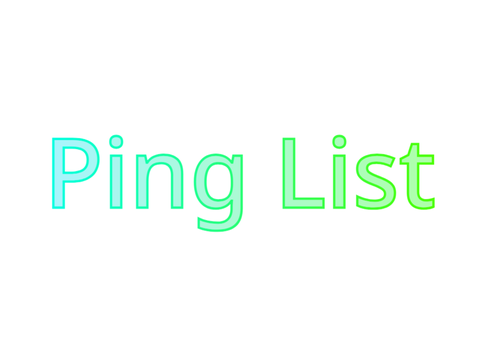 Ping List