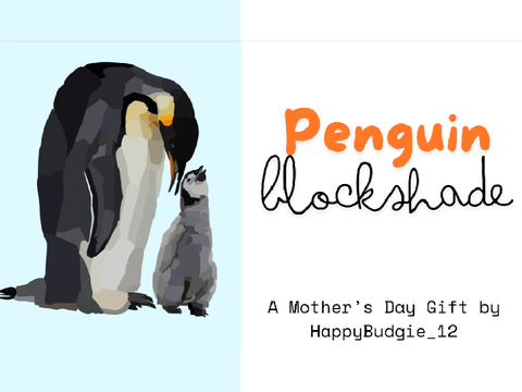 Emperor Penguin Blockshade 