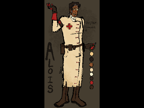 (My ocs for the...ALIEN LANDING AU!!)
