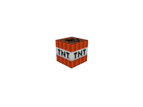 press space to blow up minecraft TNT!