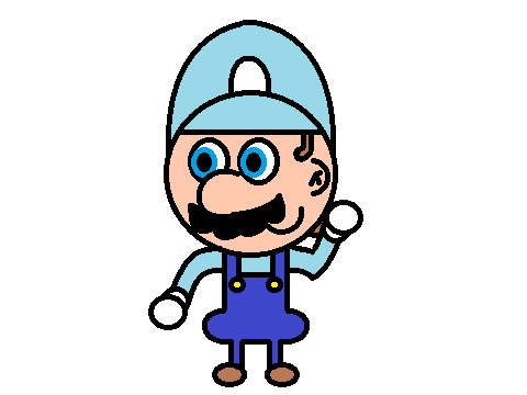 It's Me Bluey Mario