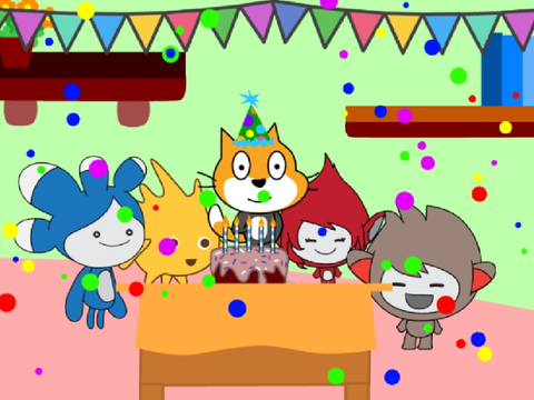 Happy Birthday Scratch Cat!