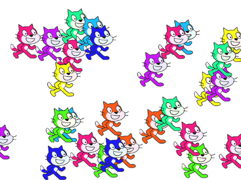 rainbow cats