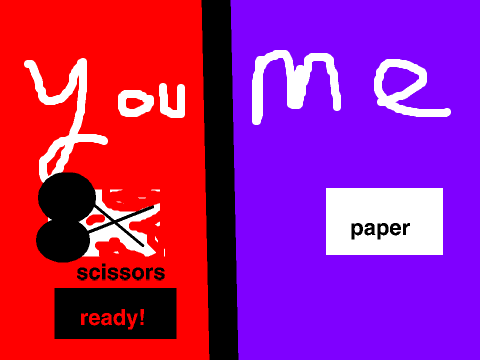 rock, paper, scissors!