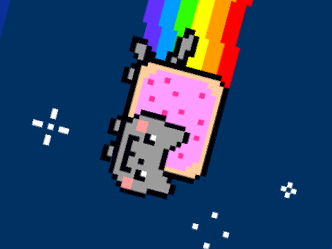 do a nyan roll