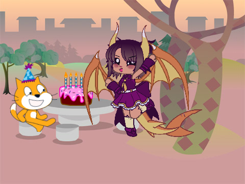 HAPPY 17TH BIRTHDAY SCRATCH CAT!!!!!!!!
