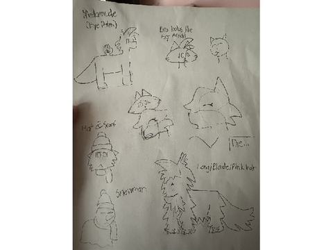 queen's mystery doodle page