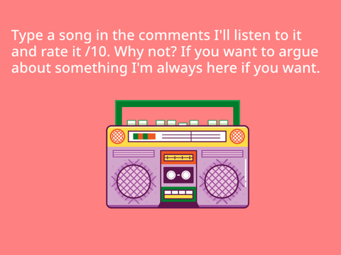 Tell me a song and I’ll rate it 